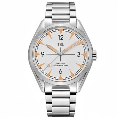 Individuelles Logo 41mm Vollautomatische Mechanische Herren Luxusuhr Saphirspiegel Wasserdichte Leuchtende Uhr