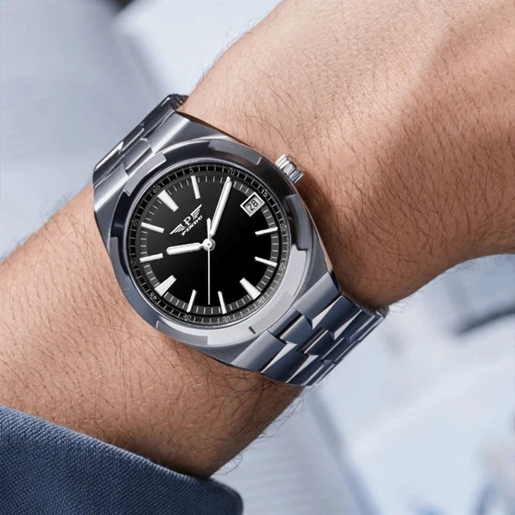 New Design 5bar Waterproof Checkered Calendar Date Reloj Men Watches Quartz Luminous Dial Watch Wrist Watch