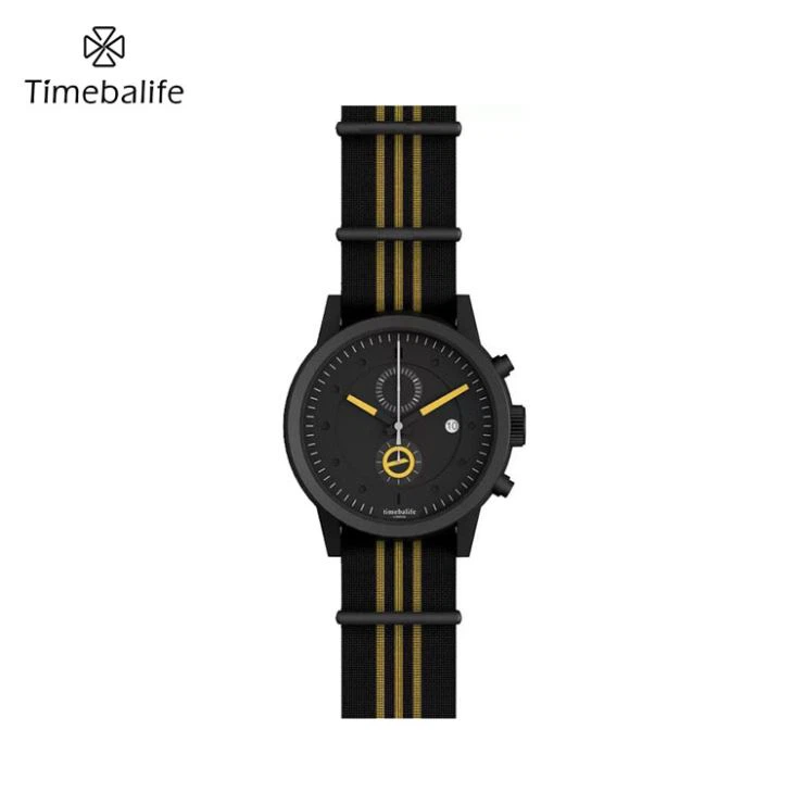 Chronograph Herrenuhr mit Nylonarmband