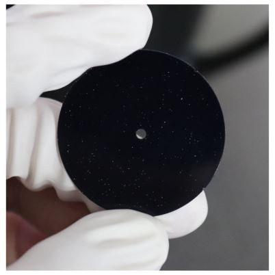 Schwarzes Email Star Zifferblatt