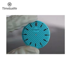 Geprägte Muster Zifferblatt mit angewandter Index