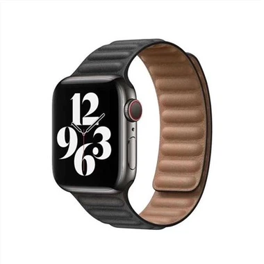 Neue anwendbare Apple Watch 6. Generation Leder Loop Strap Apple Watch4 5. Generation Leder Loop Strap