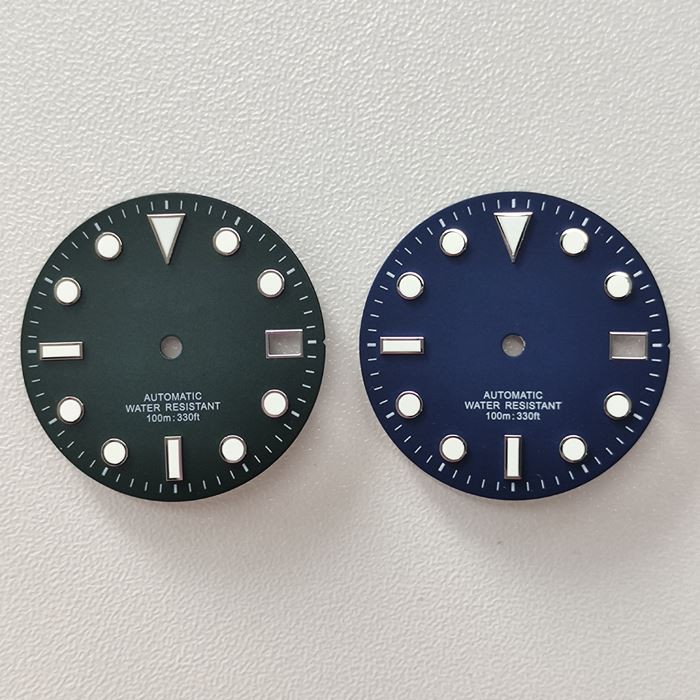 Swiss Super Luminova BGW9 Wrist Watch Dial Parts