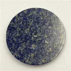 37 mm blaue Sandsteinzifferblätter